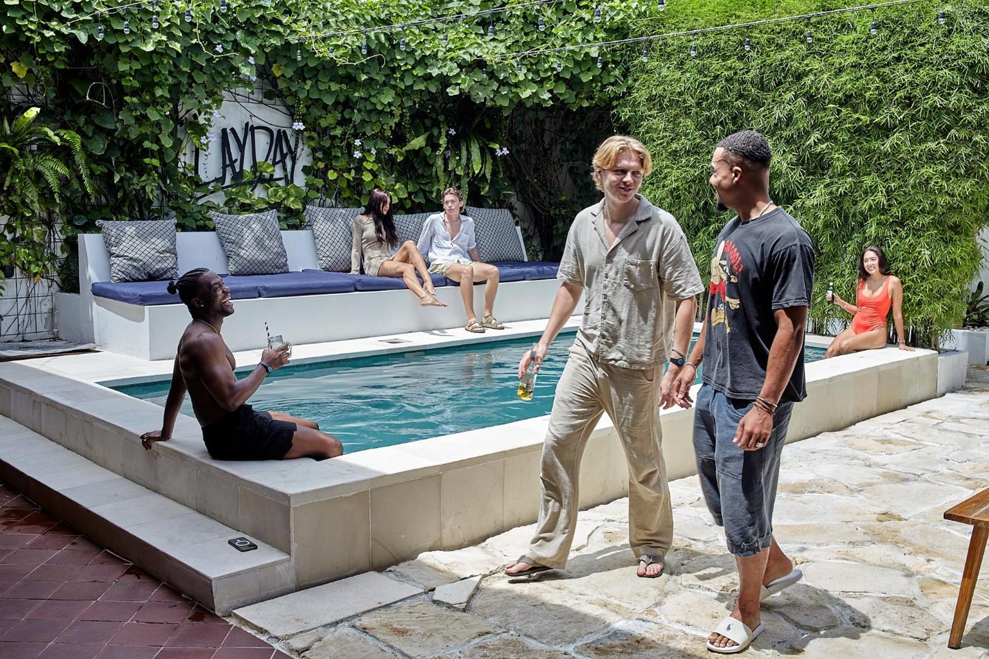 Lay Day Hostel Canggu Kültér fotó